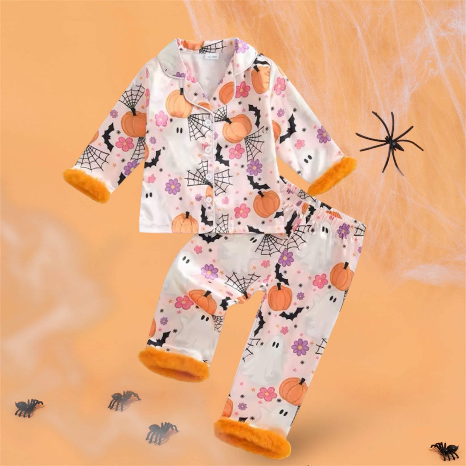 Halloween Satin Pajamas